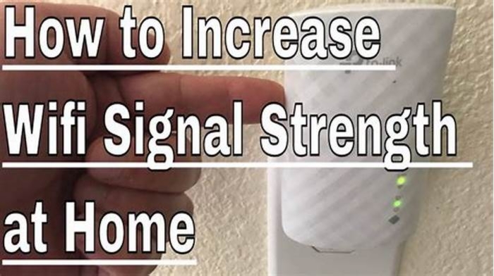 How to Improve Your Wi-Fi Signal Strength at Home