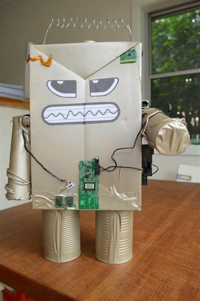 Repurposing Old Tech for Educational Projects Building Robots from Discarded Electronics