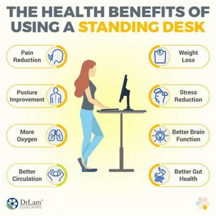 The Benefits of a Standing Desk: Improving Posture and Reducing Back Pain