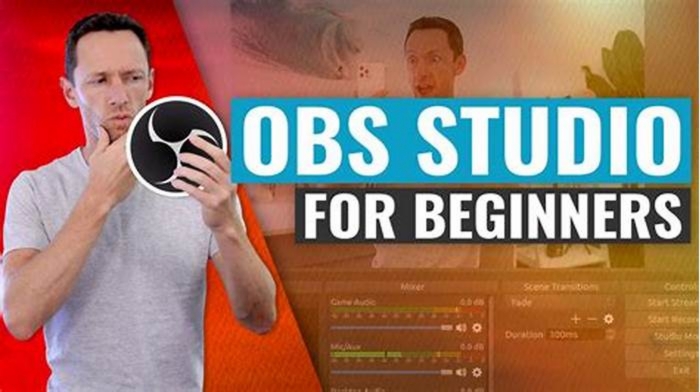 The Complete Tutorial on Using OBS Studio for Streaming and Recording Videos Creating Professional Streams