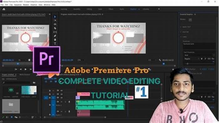 The Complete Tutorial on Video Editing with Adobe Premiere Pro